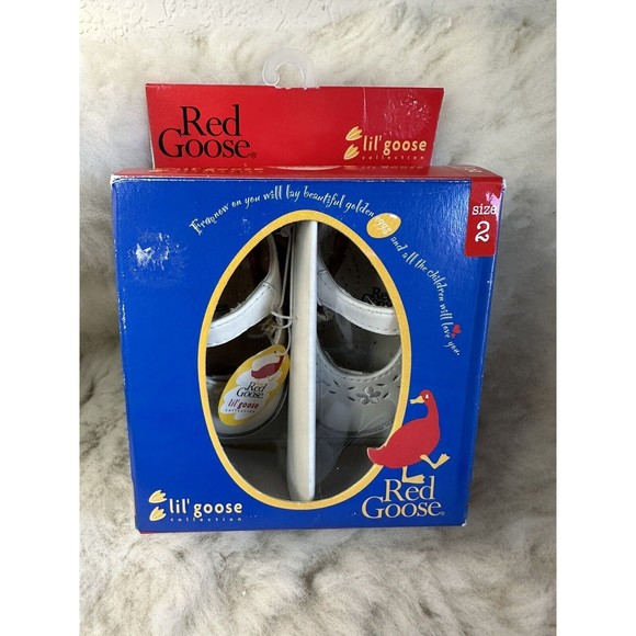 Red Goose Walker Shoes Baby Girl White Infant Layette Sneakers Collectors 3-6 Mo - Picture 14 of 16